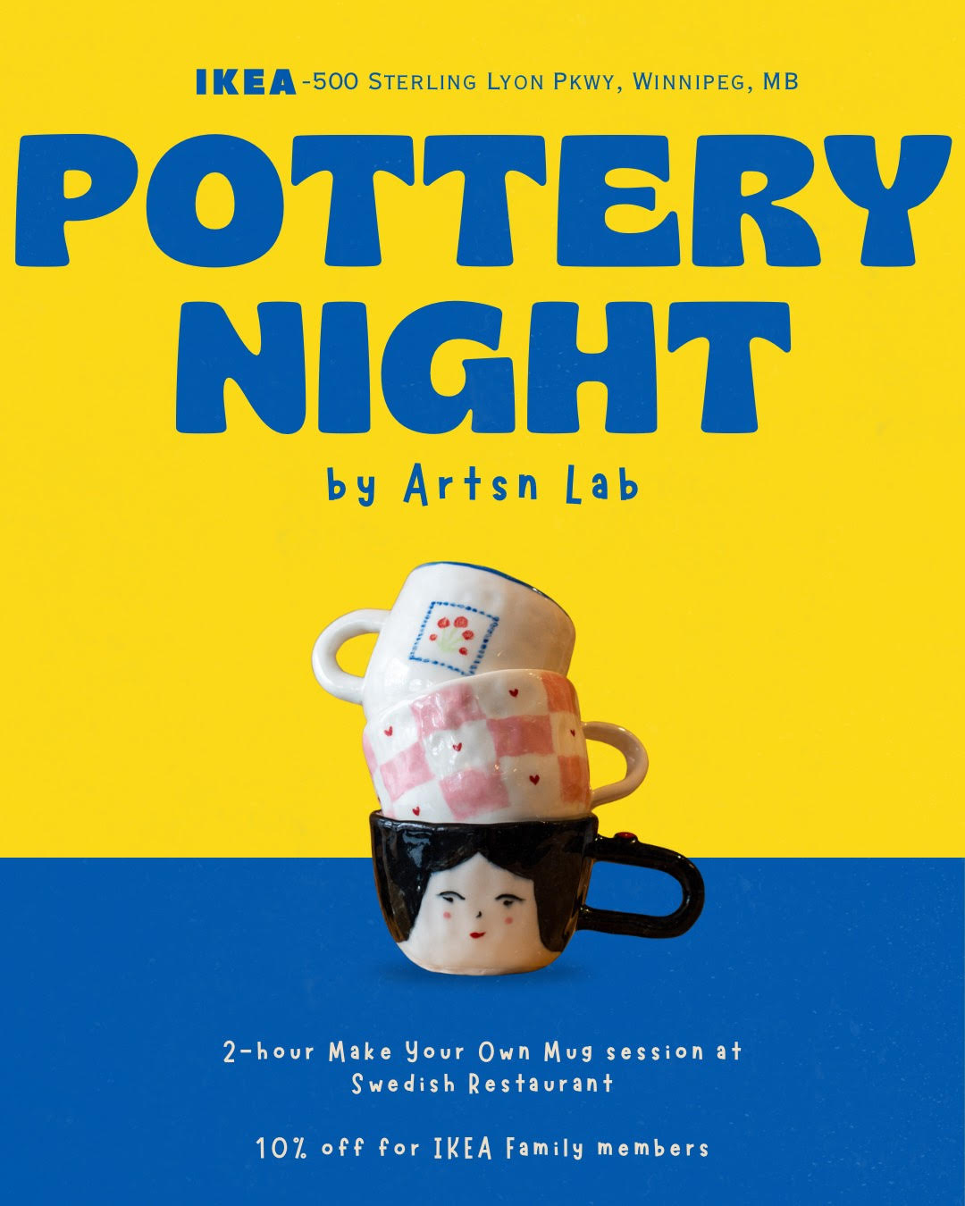 IKEA Pottery Handbuilding Event (Feb. 25, 2026)