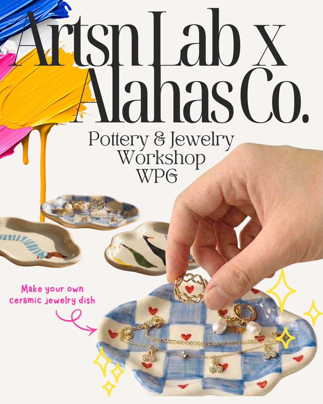 Artsn Lab x The Alahas Collective Jewelry (Feb 7 @ 11am - 2pm)